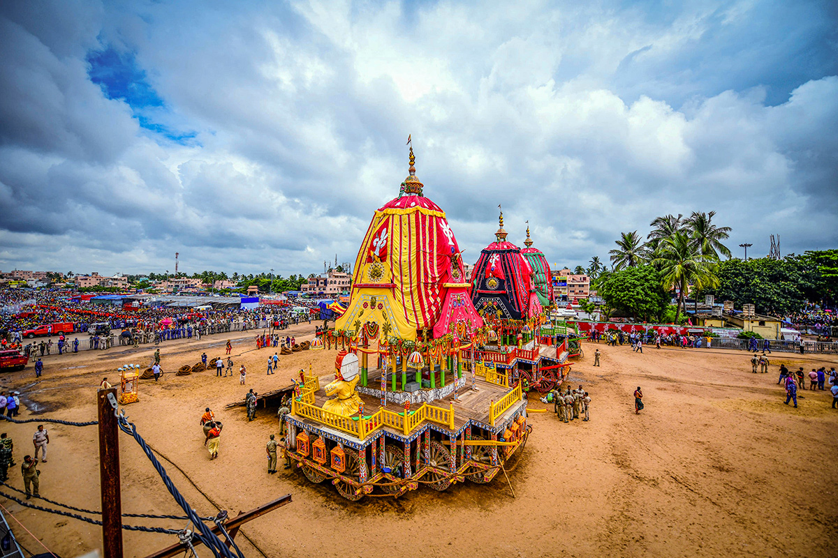 Jagannath Temple during reopening of the temple's Ratna Bhandar13