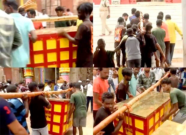 Jagannath Temple during reopening of the temple's Ratna Bhandar3