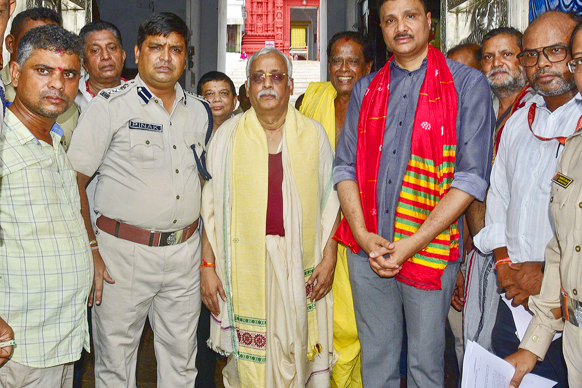 Jagannath Temple during reopening of the temple's Ratna Bhandar6