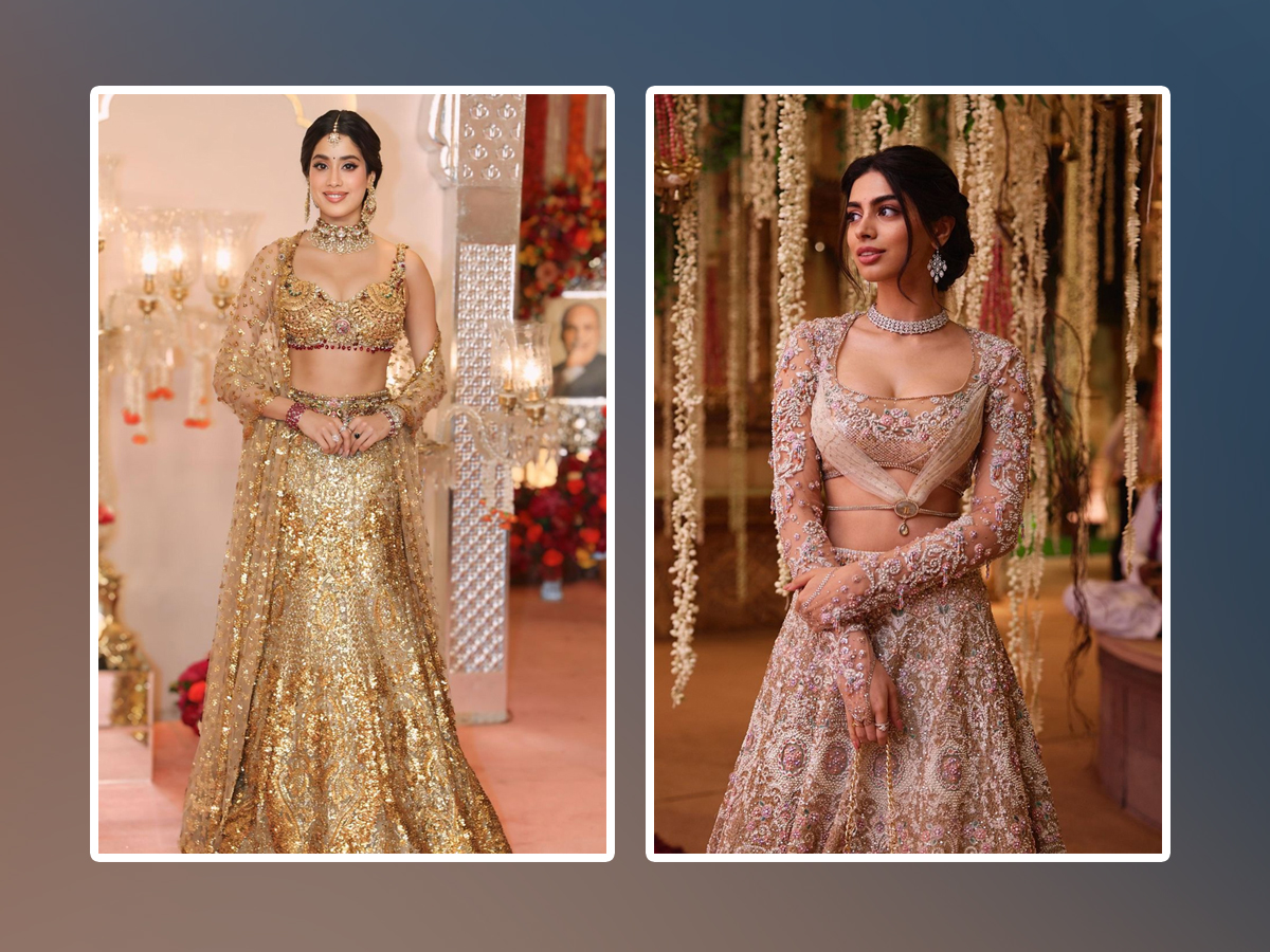 Janhvi Kapoor And Kushi Kapoor Beautiful Photos From Anant And Radhika's Wedding1