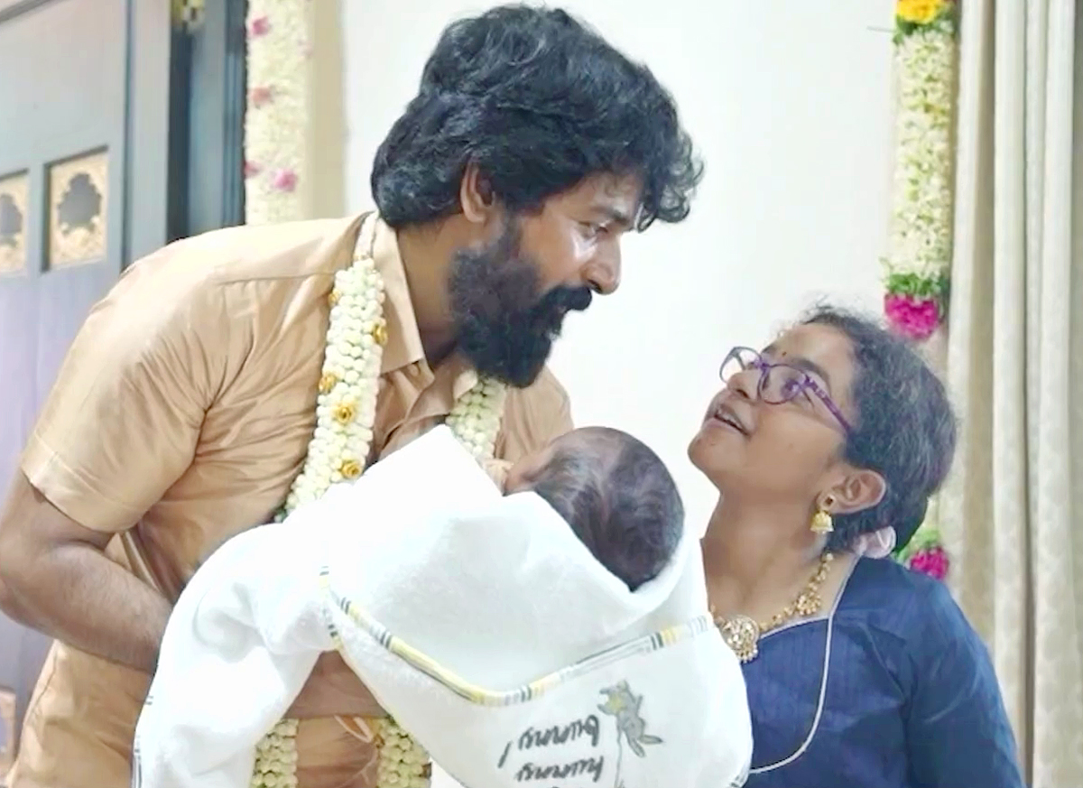 Sivakarthikeyan And Aarthy Name Their Baby Boy Pavan7