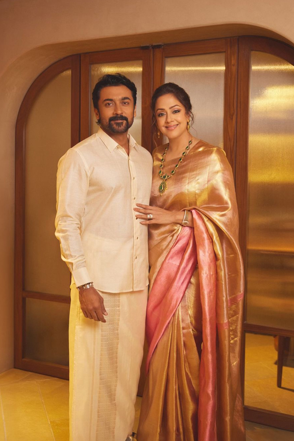 Beautiful Couple Surya And Jyotika Stunning Photos Viral7