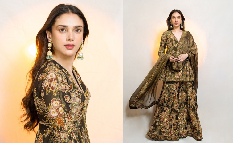 Indian Actress Aditi Rao Hydari Latest Photoshoot Stills Goes Viral1