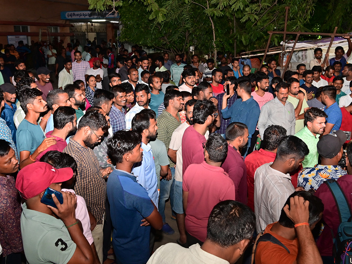 Protests break out at City Central Library at Chikkadpally in Hyderabad7