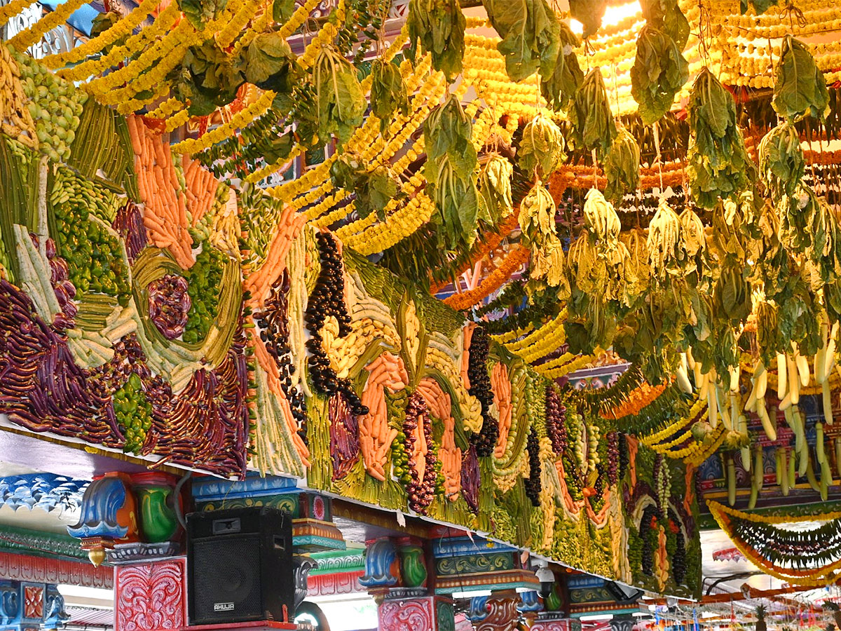 Shakambari Utsavalu Began In Jubilee Hills Peddamma Thalli Temple8