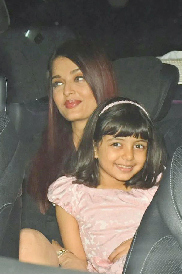 Aishwarya Rai and daughter Aaradhya Latest photos Goes Viral In Social Media 9