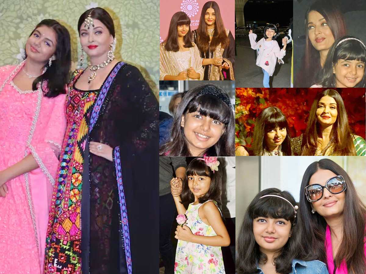 Aishwarya Rai and daughter Aaradhya Latest photos Goes Viral In Social Media 1