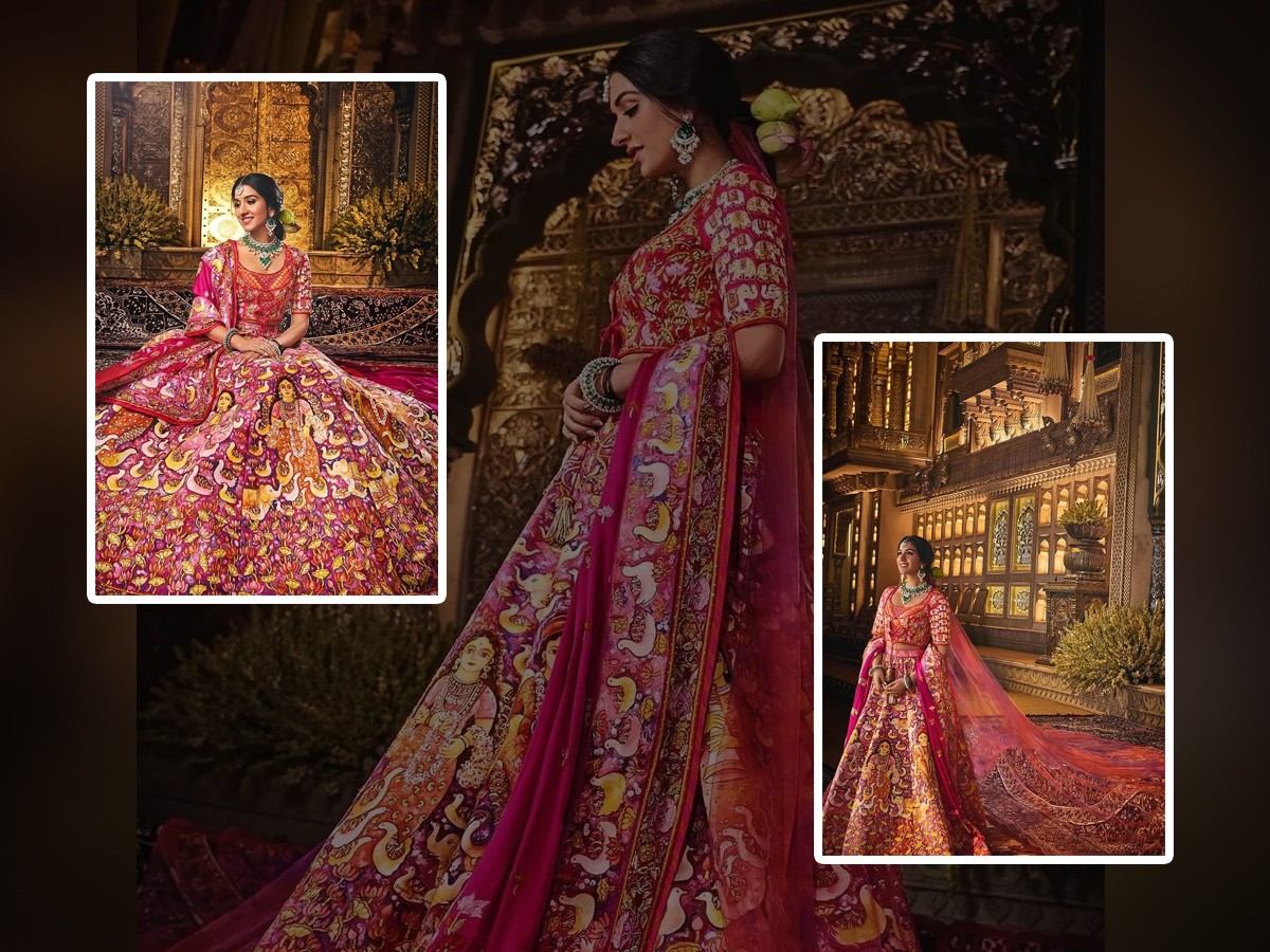 Radhika Merchant Looks Elegant In Handmade Lehenga1