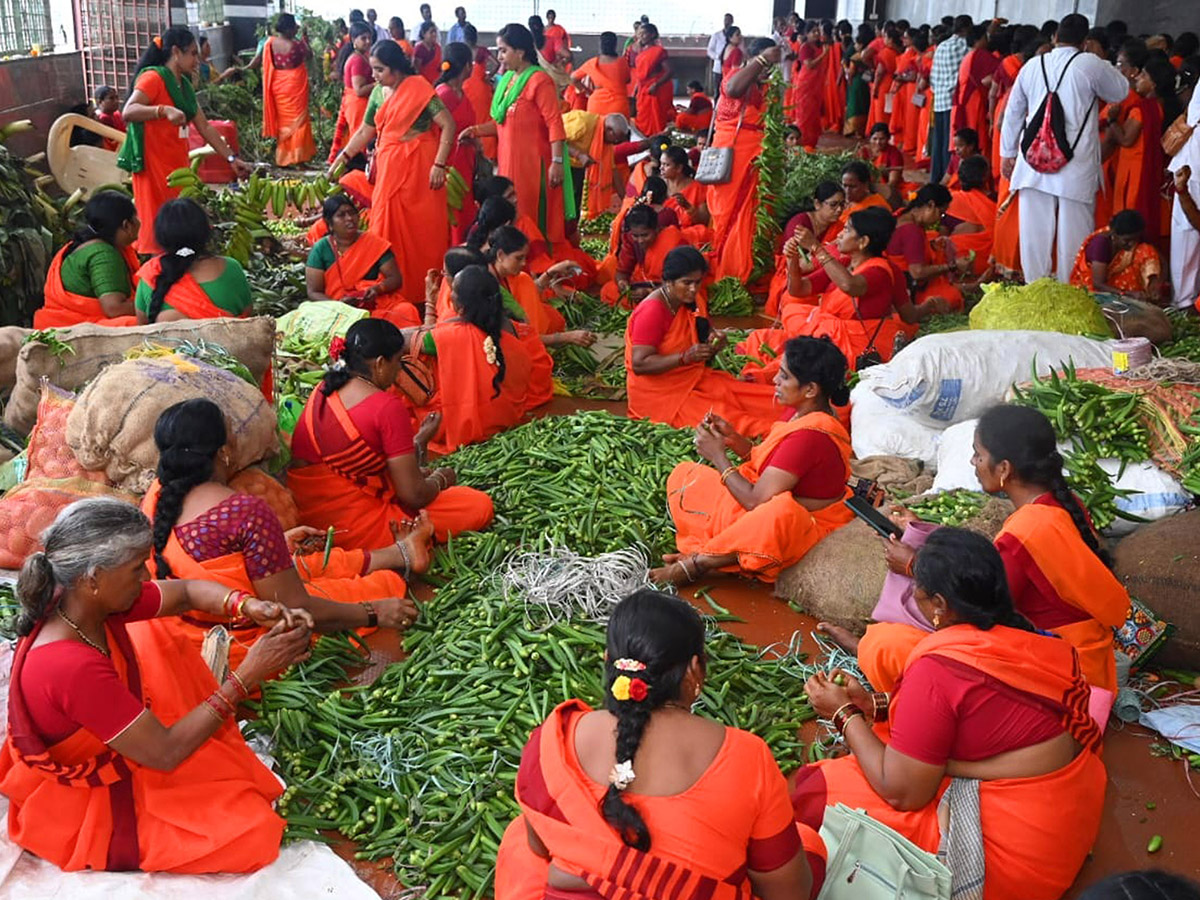 Shakambari festival 2024 at Vijayawada Kanaka Durga Temple Photos12