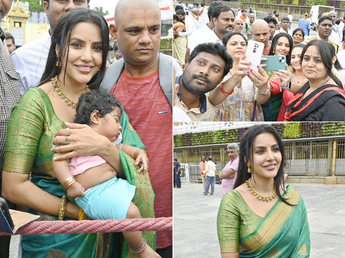 Actress Priya Anand Visits Visits Tirumala Tirupati Devasthanam Photos1