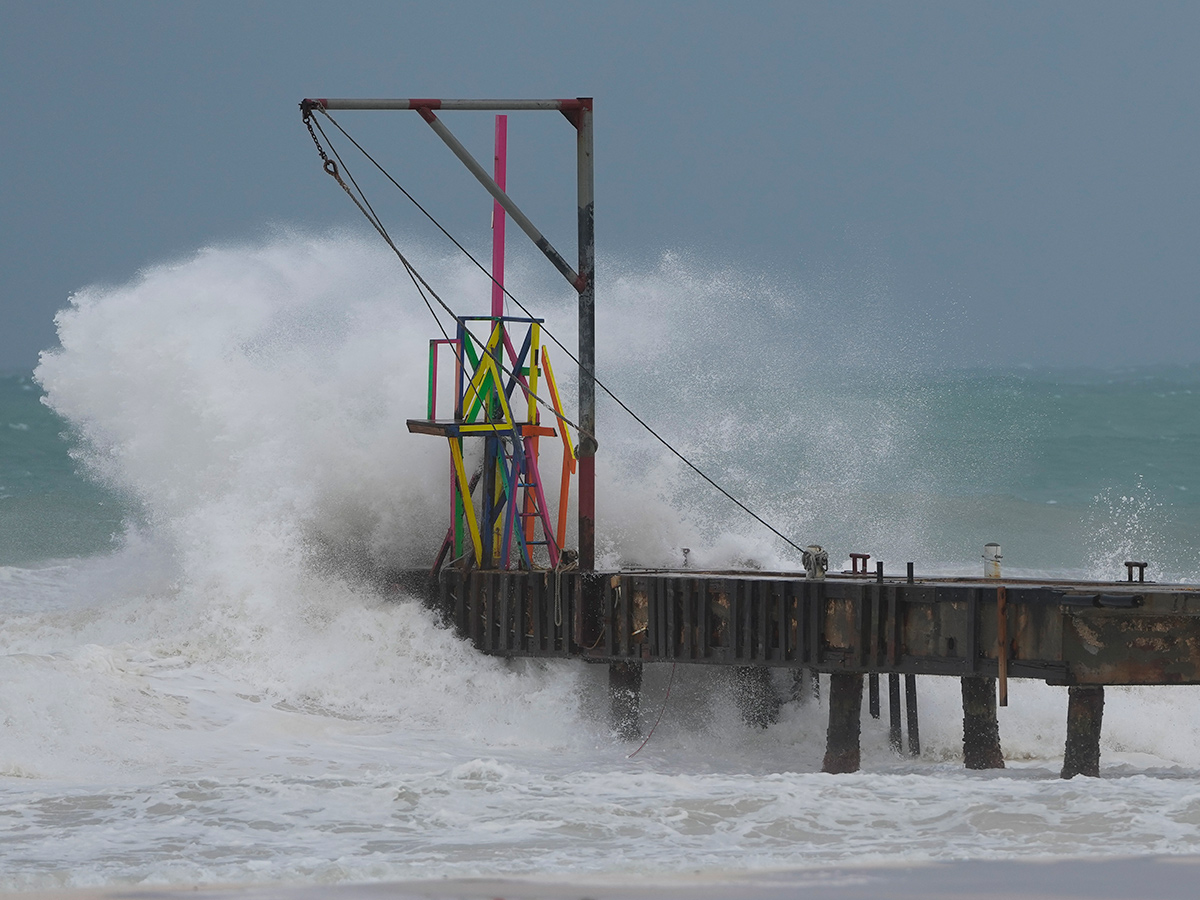 Hurricane Beryl passed through Oistins in Barbados: Photos13