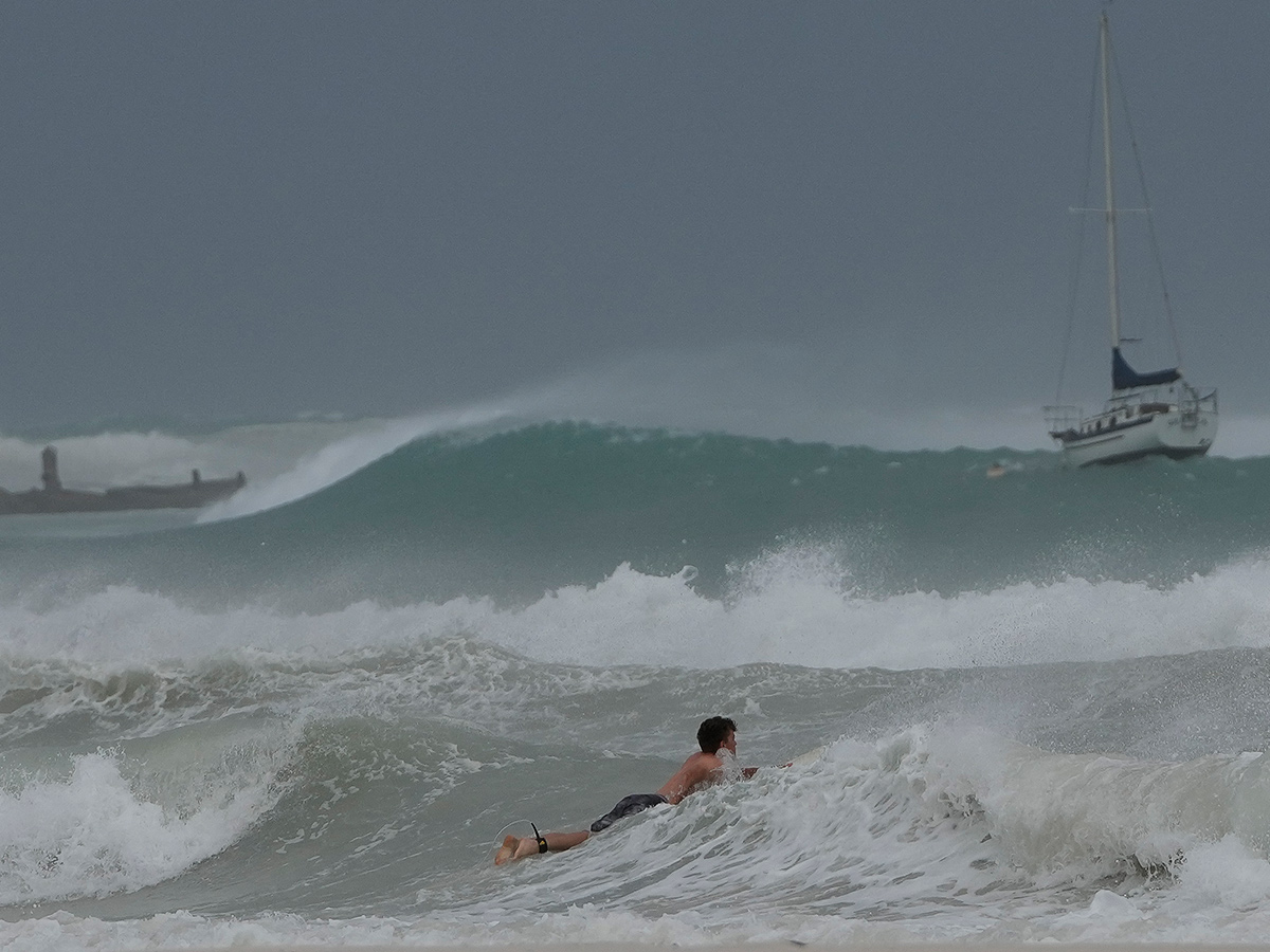 Hurricane Beryl passed through Oistins in Barbados: Photos14