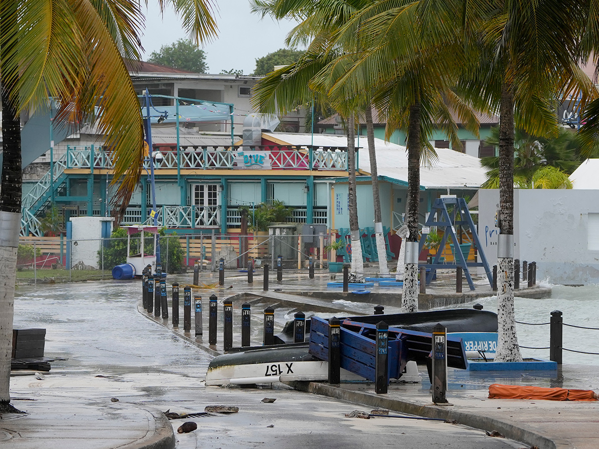 Hurricane Beryl passed through Oistins in Barbados: Photos16