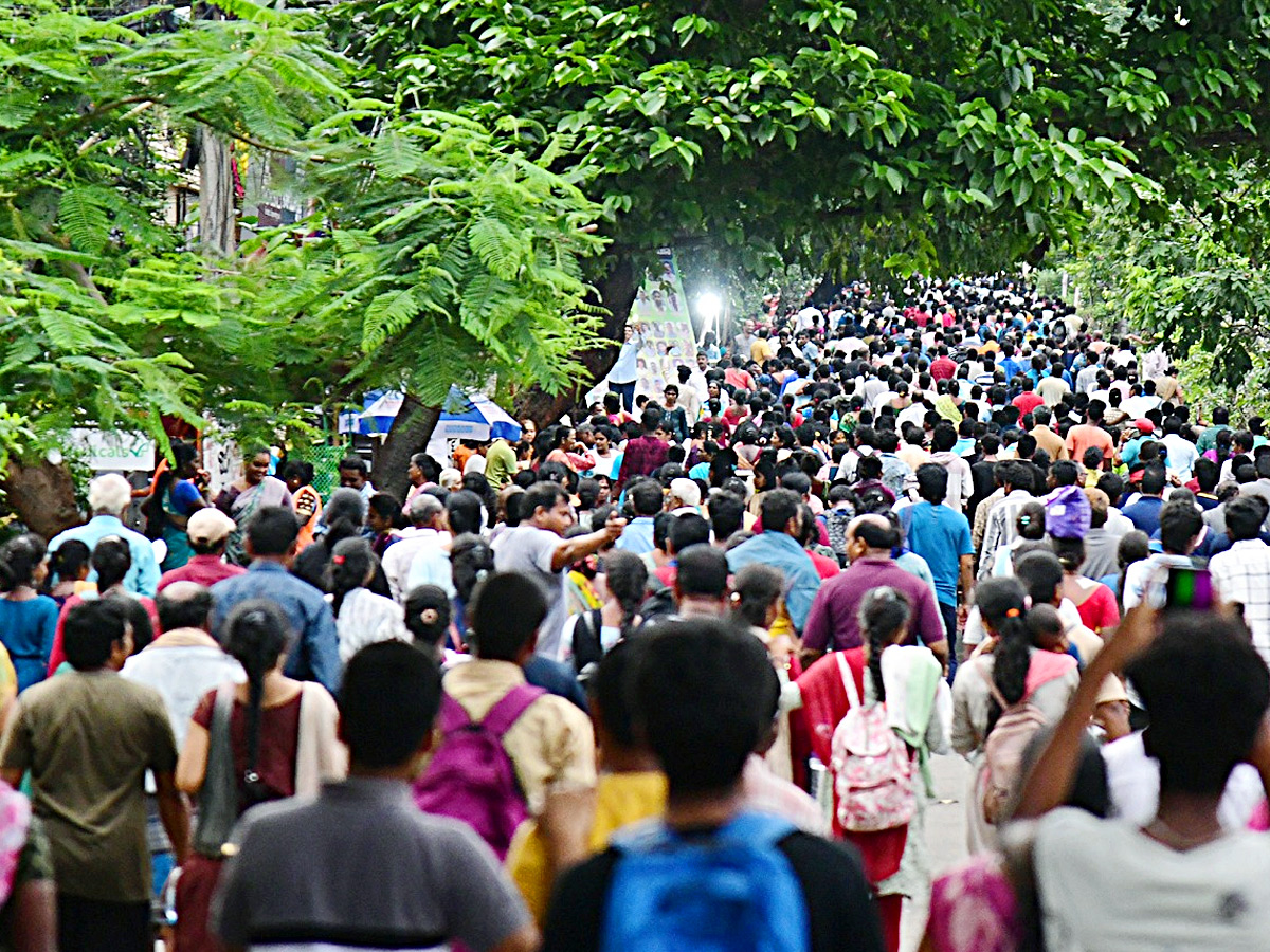 Heavy Devotees At Simhachalam Giri Pradakshina Photos34