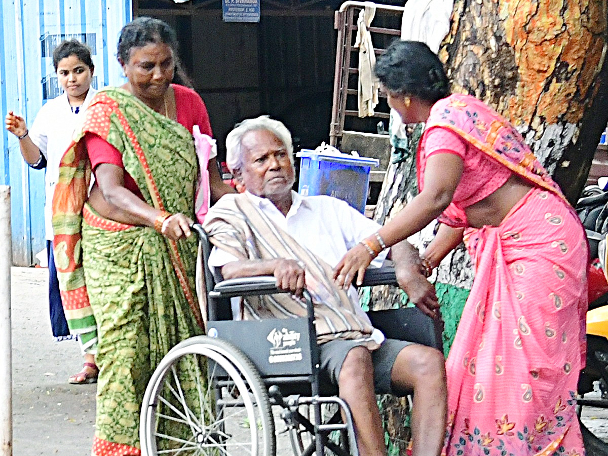 Heavy Devotees At Simhachalam Giri Pradakshina Photos10