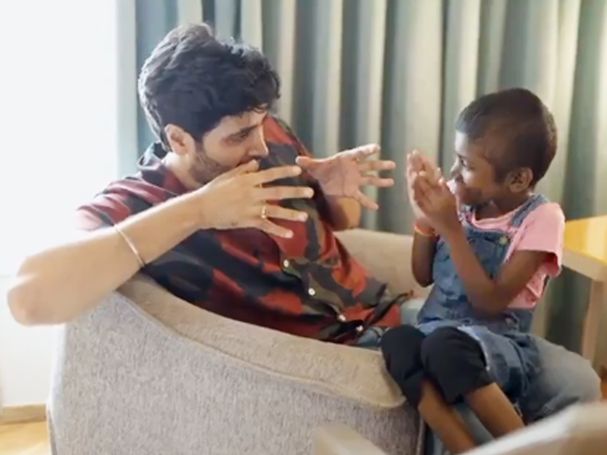 Adivi Sesh Gave Surprise For Baby Girl Who Is Battling Cancer22