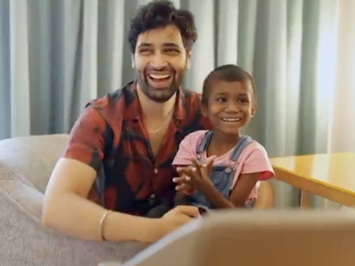 Adivi Sesh Gave Surprise For Baby Girl Who Is Battling Cancer23