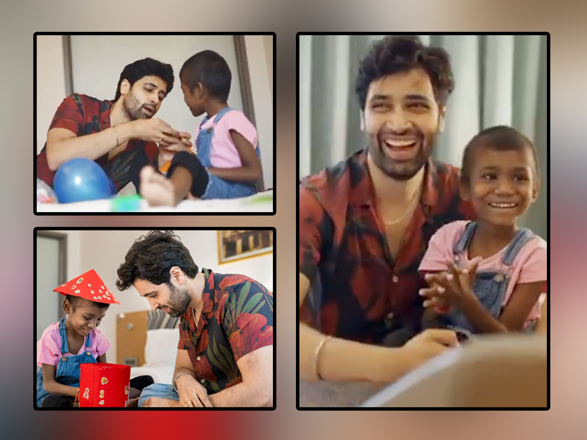 Adivi Sesh Gave Surprise For Baby Girl Who Is Battling Cancer1