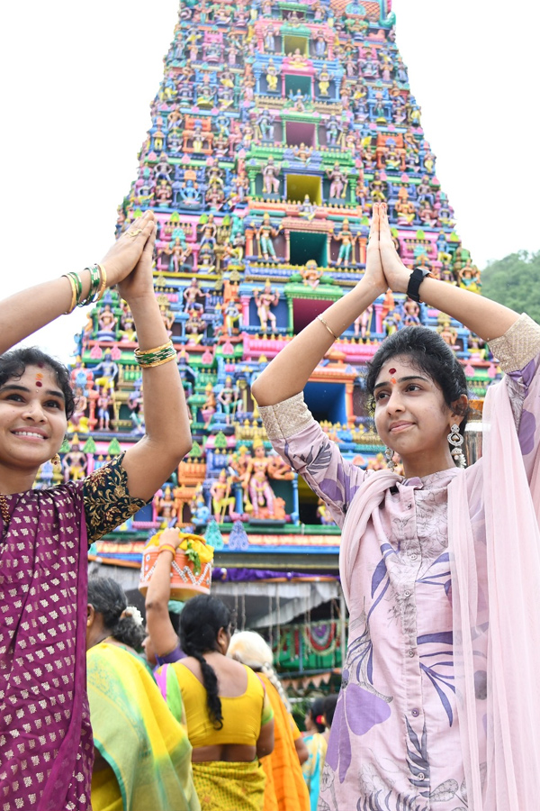 Vijayawada Kanaka Durga Shakambari Utsavalu Photos5