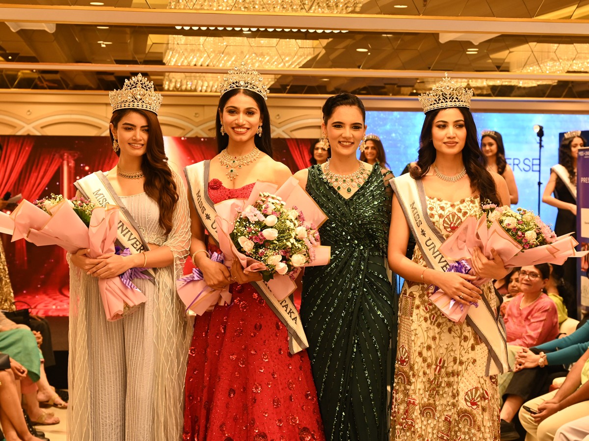 Telangana Miss Universe State Grand Finale Beauty Queens Cat Walk Photos14