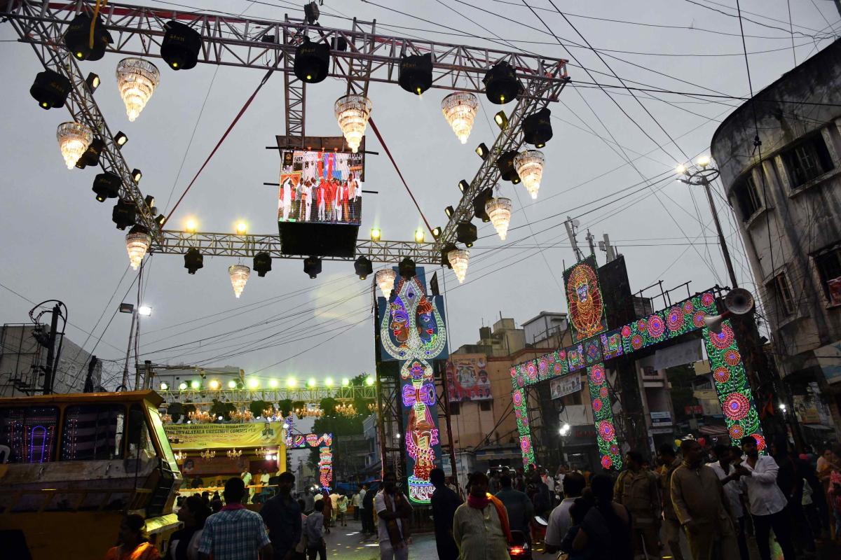 Old City Mahankali Bonala Jathara Photos5