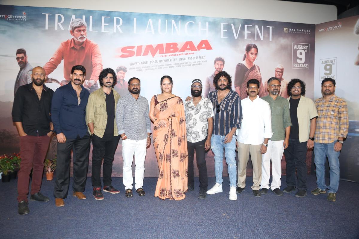 Anasuya Bharadwaj: Simbaa Movie Trailer Launch Photos10