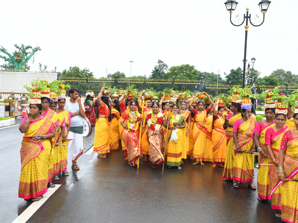 Bonalu Festival Celebrations Secretariat In Telangana15