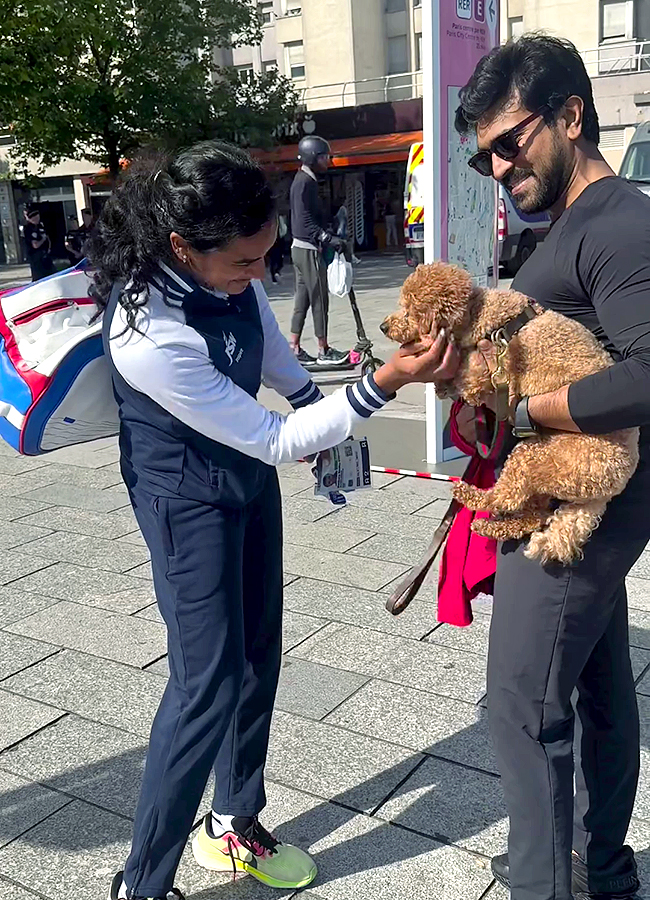 Ram Charan and Family at Paris Olympics 2024 Photos6