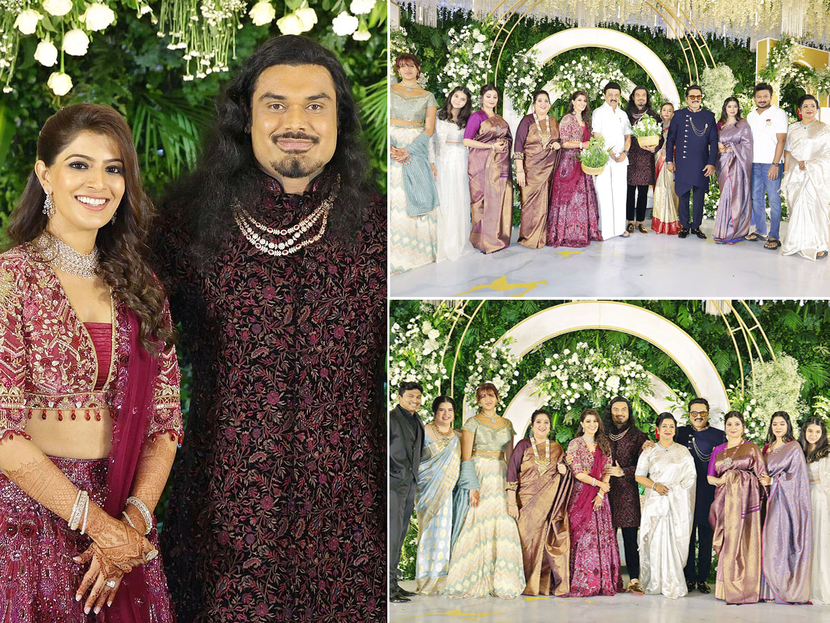 Varalaxmi Sarathkumar Grand Wedding Reception Photos1