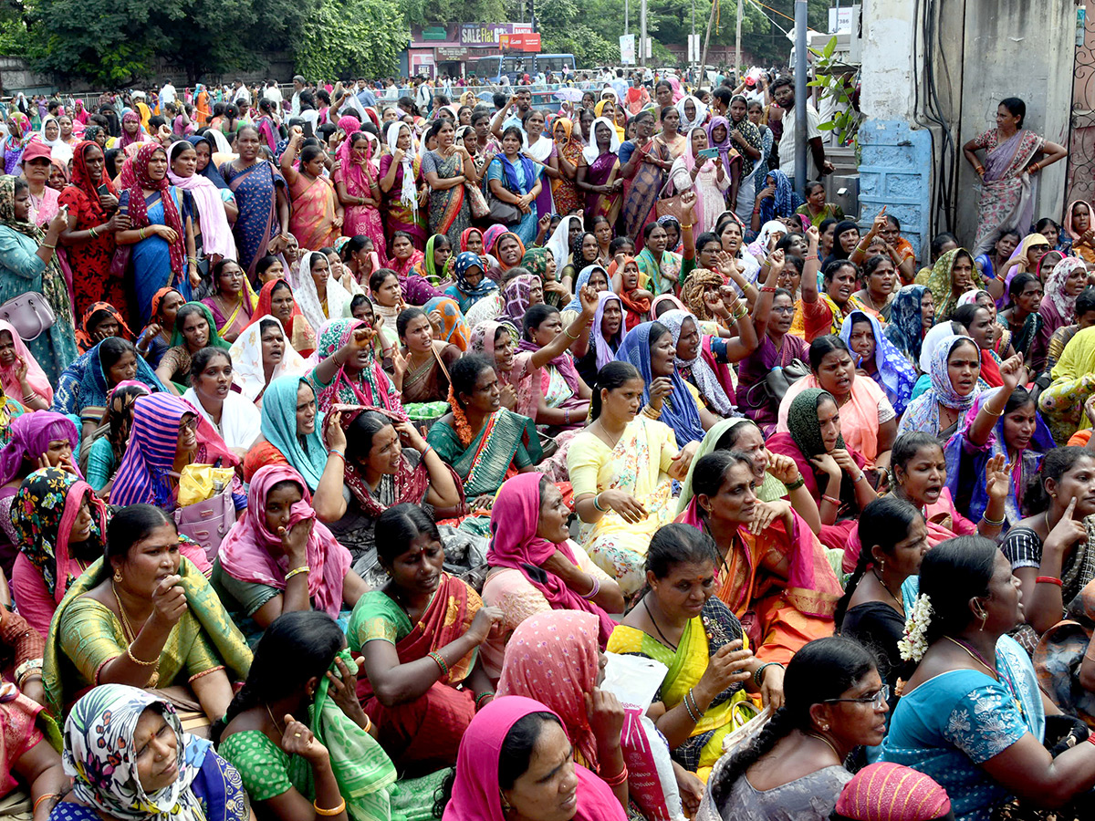 ASHA Workers Stage Protest4