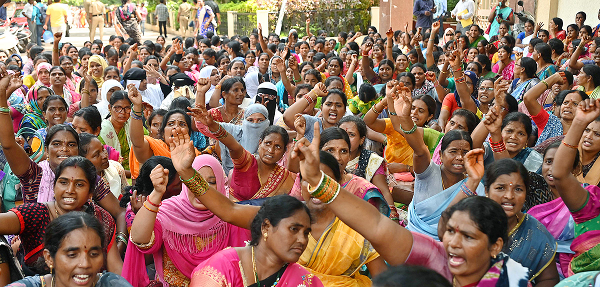 ASHA Workers Stage Protest6