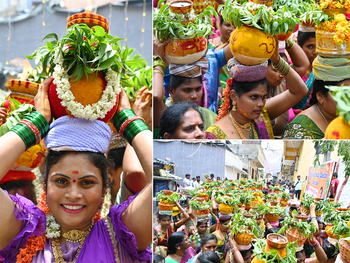 Bonala celebrations at Eidamma Temple in Filmnagar Photos1