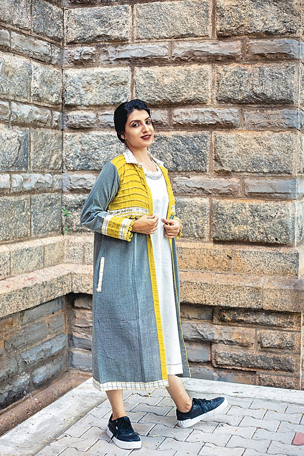 Ikkat Handloom Cotton Designer Dresses From Village To Town16