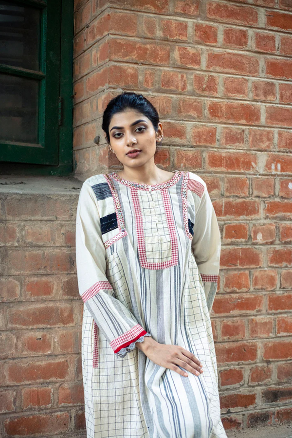 Ikkat Handloom Cotton Designer Dresses From Village To Town4