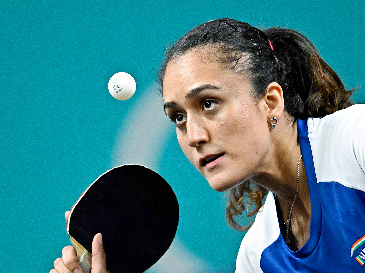 table tennis manika batra olympics 2024 photos1