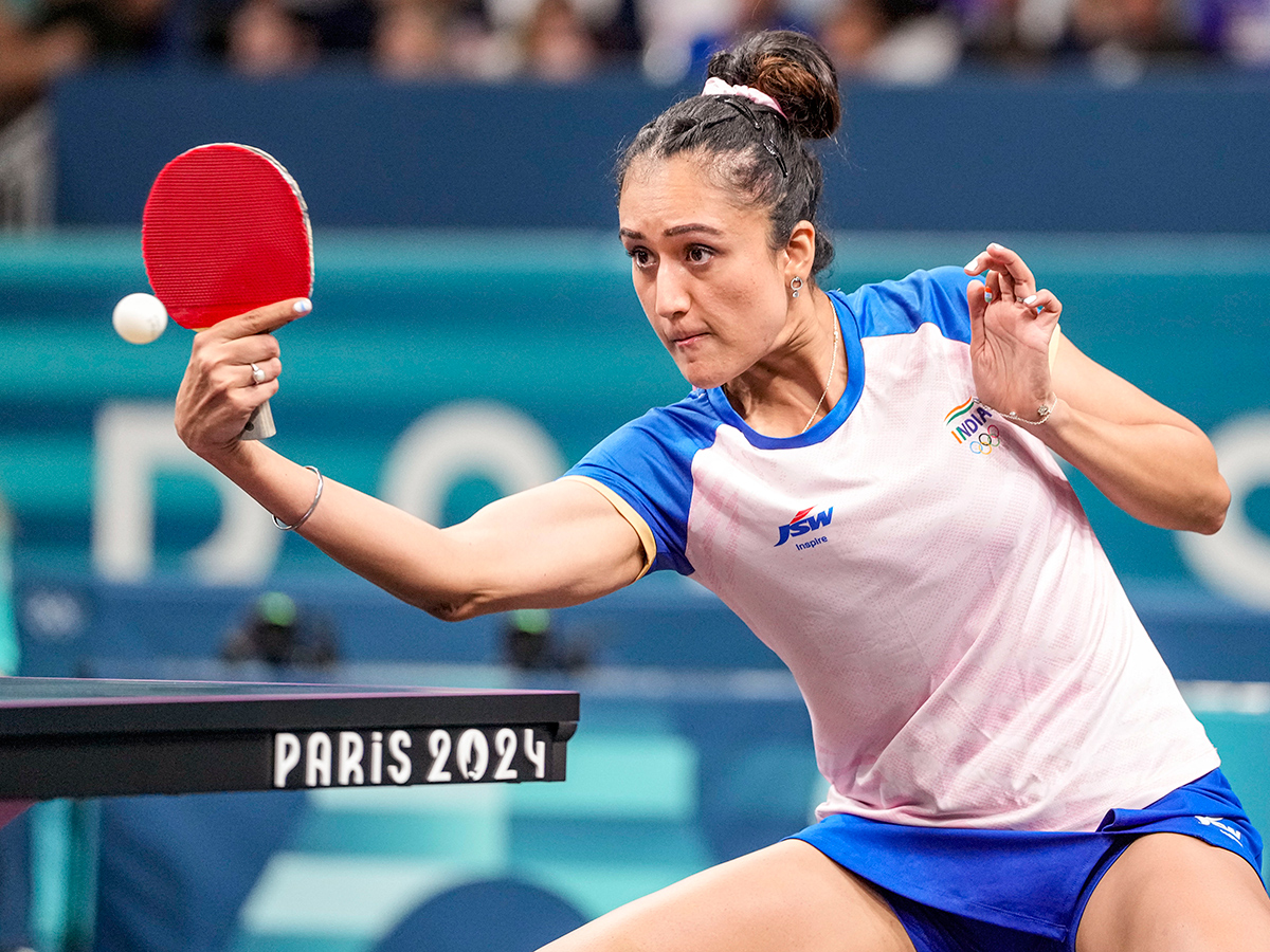 table tennis manika batra olympics 2024 photos13