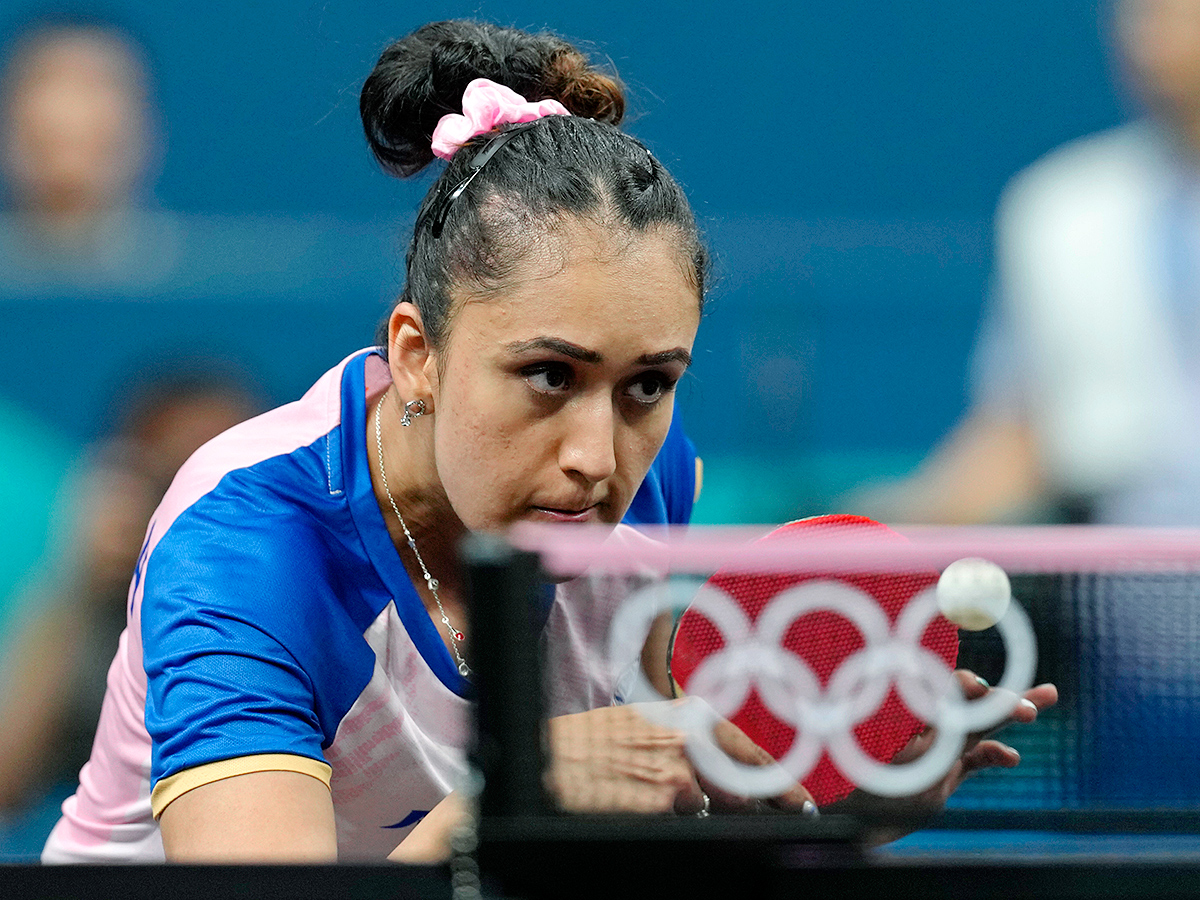 table tennis manika batra olympics 2024 photos19