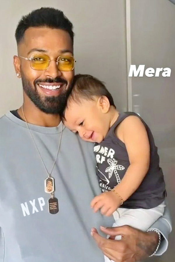 Hardik Pandya shares emotional post on his son's birthday after divorce announcement: Photos12