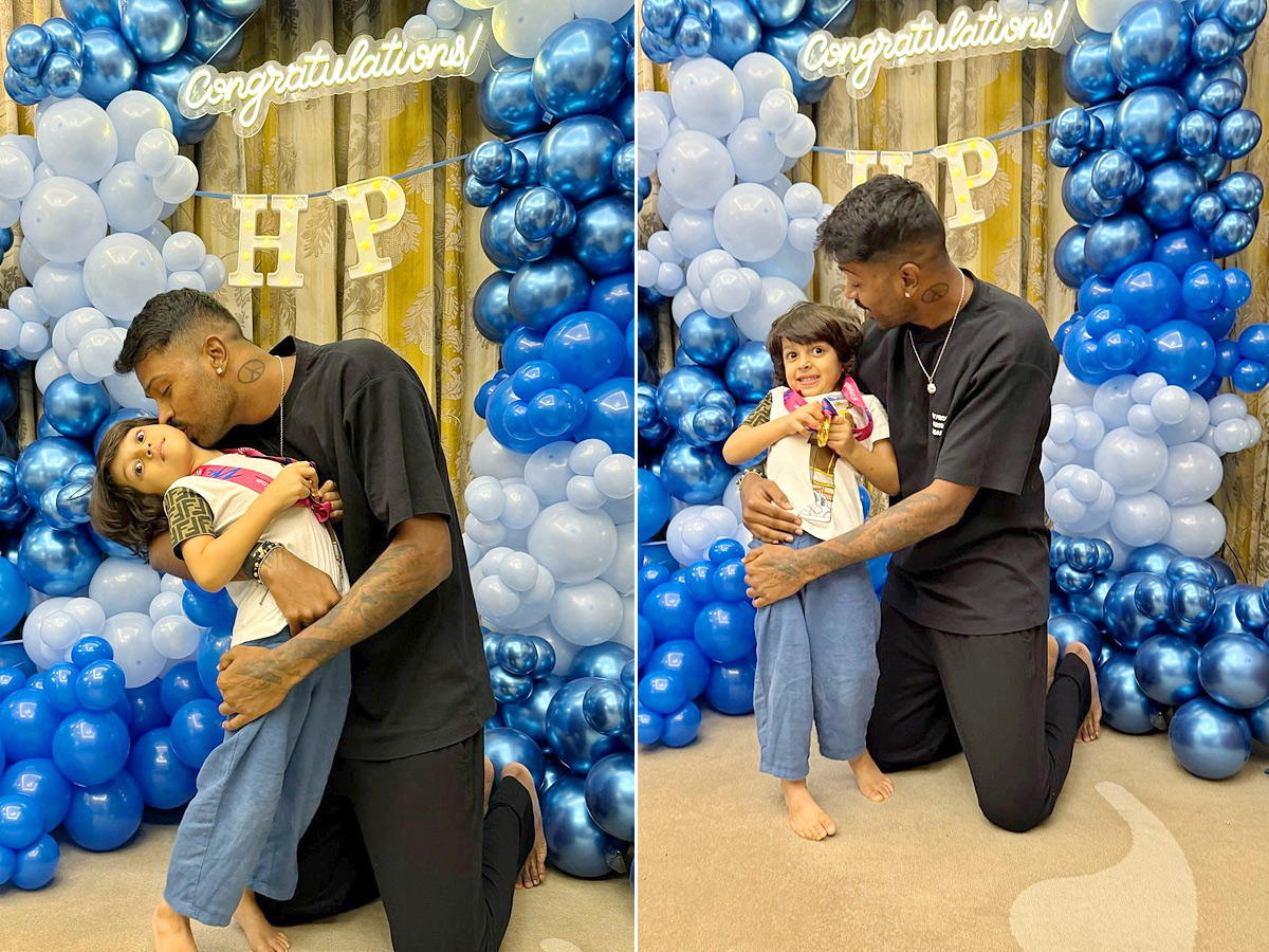 Hardik Pandya shares emotional post on his son's birthday after divorce announcement: Photos1