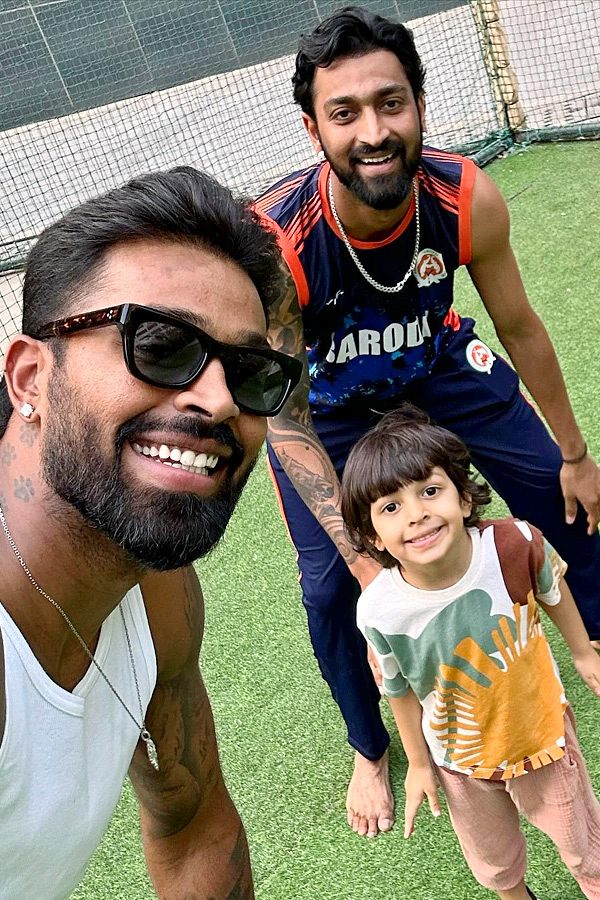 Hardik Pandya shares emotional post on his son's birthday after divorce announcement: Photos7