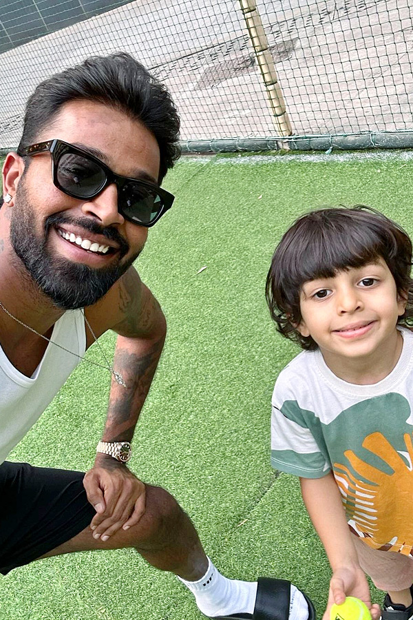 Hardik Pandya shares emotional post on his son's birthday after divorce announcement: Photos9