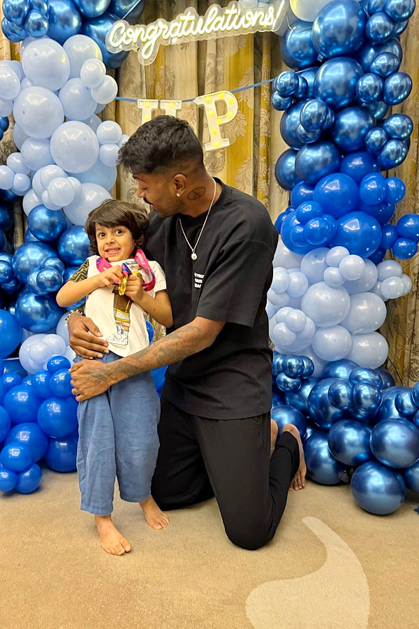 Hardik Pandya shares emotional post on his son's birthday after divorce announcement: Photos5