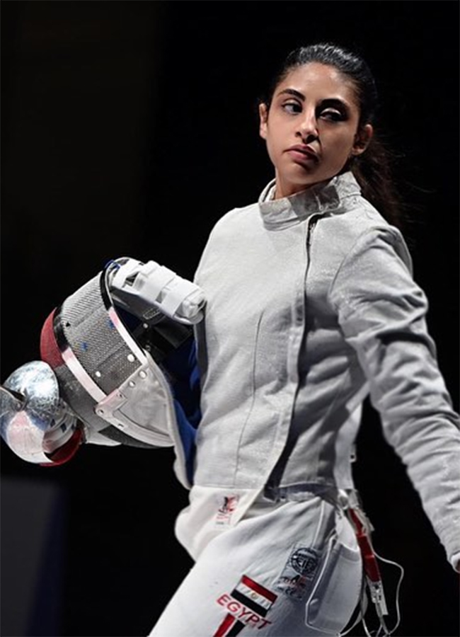 Nada Hafez at Paris Olympics 2024 Photos7