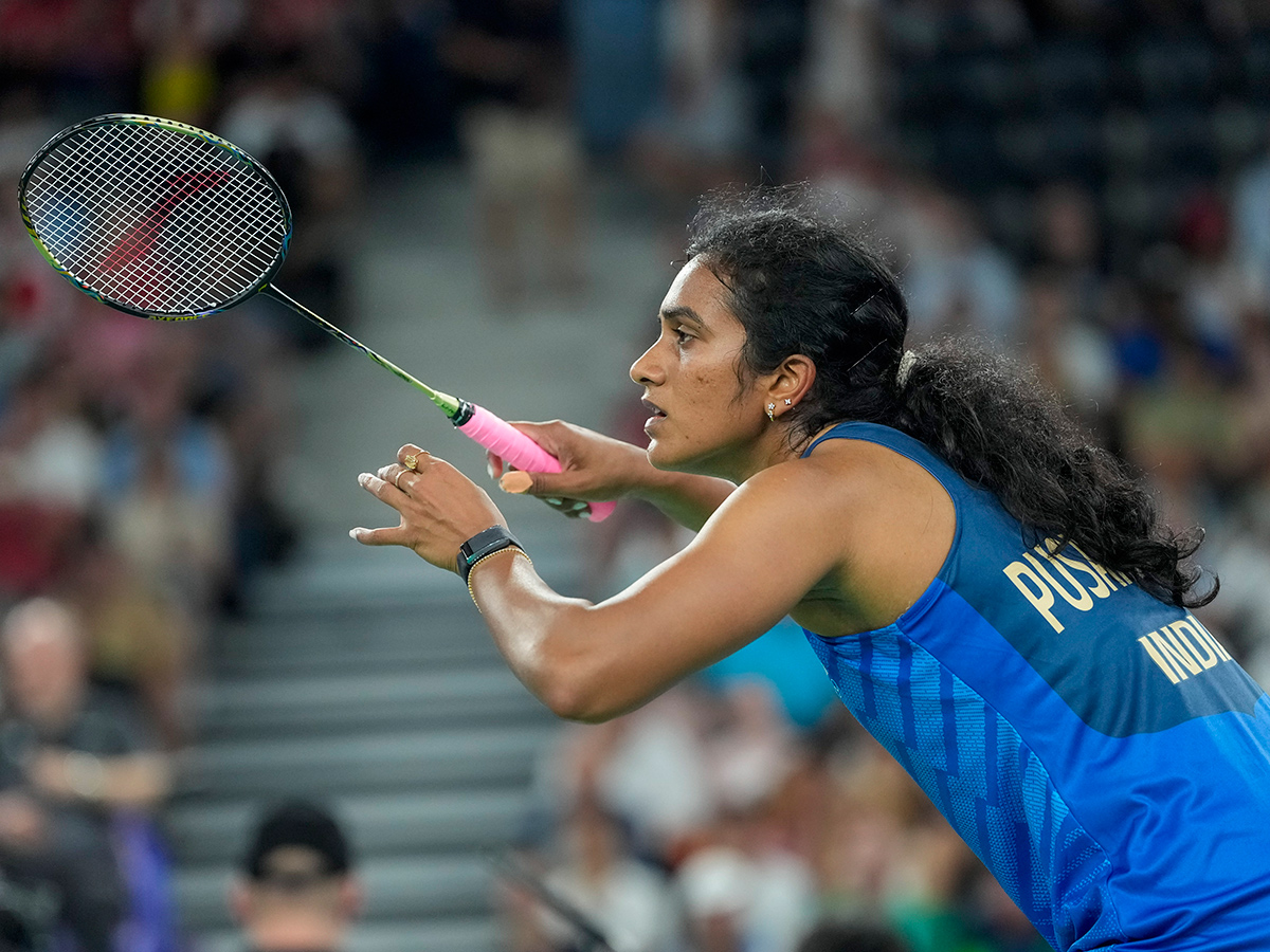 PV Sindhu match during the Paris 2024 Olympic Photos1