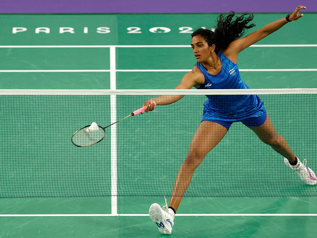 PV Sindhu match during the Paris 2024 Olympic Photos10