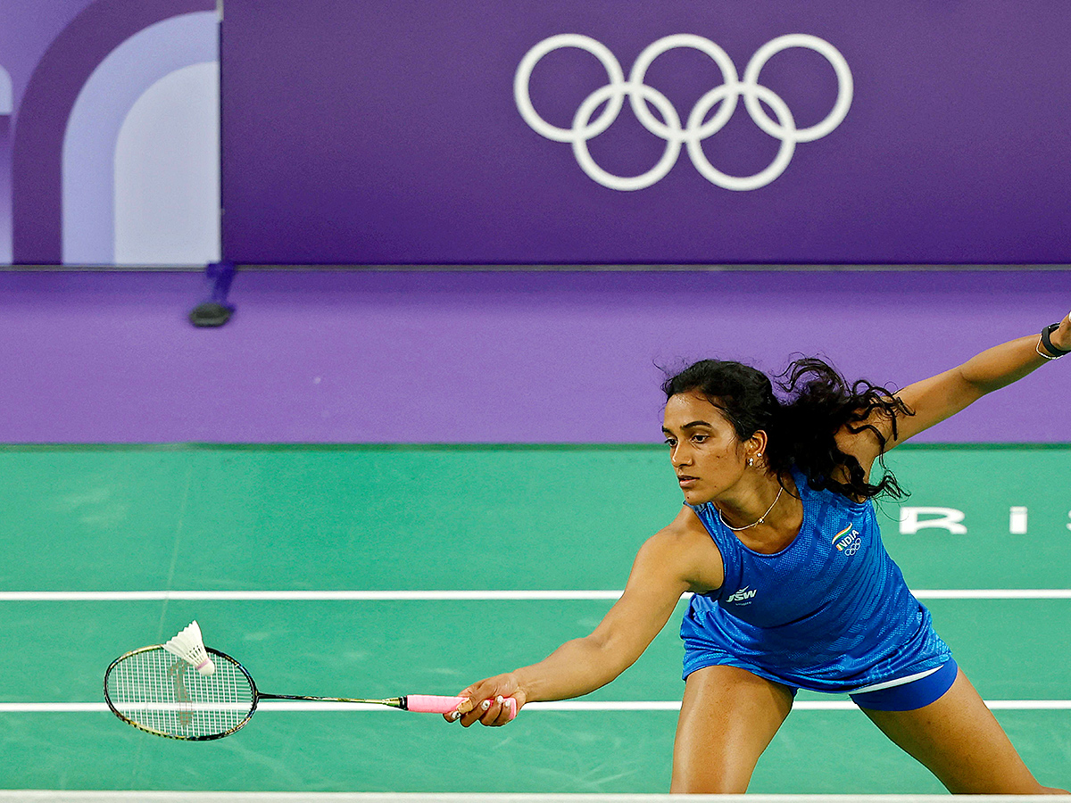 PV Sindhu match during the Paris 2024 Olympic Photos14