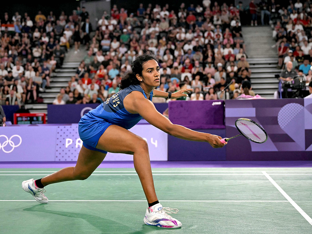 PV Sindhu match during the Paris 2024 Olympic Photos15