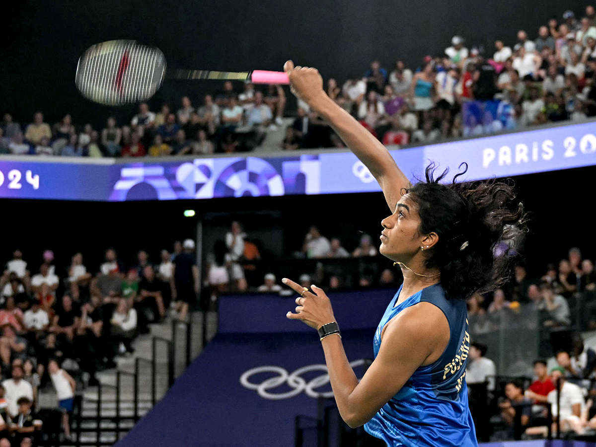 PV Sindhu match during the Paris 2024 Olympic Photos16