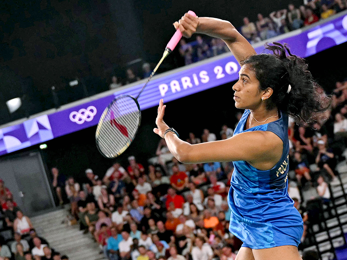 PV Sindhu match during the Paris 2024 Olympic Photos19