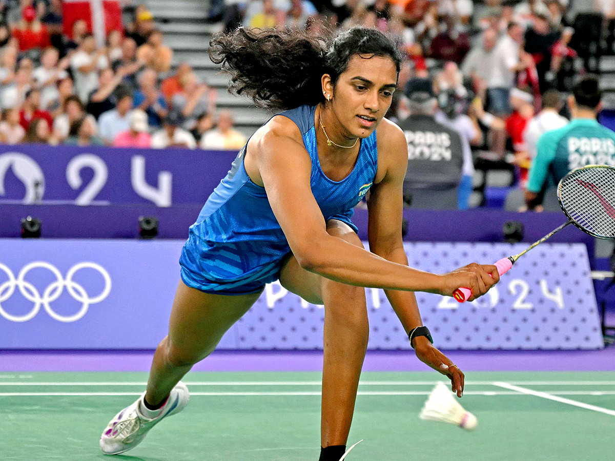 PV Sindhu match during the Paris 2024 Olympic Photos20